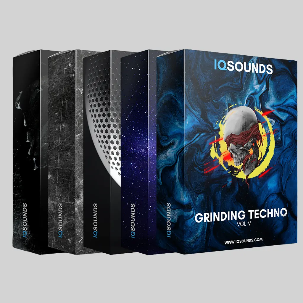 Grinding Techno Bundle (vol I-V) IQSounds