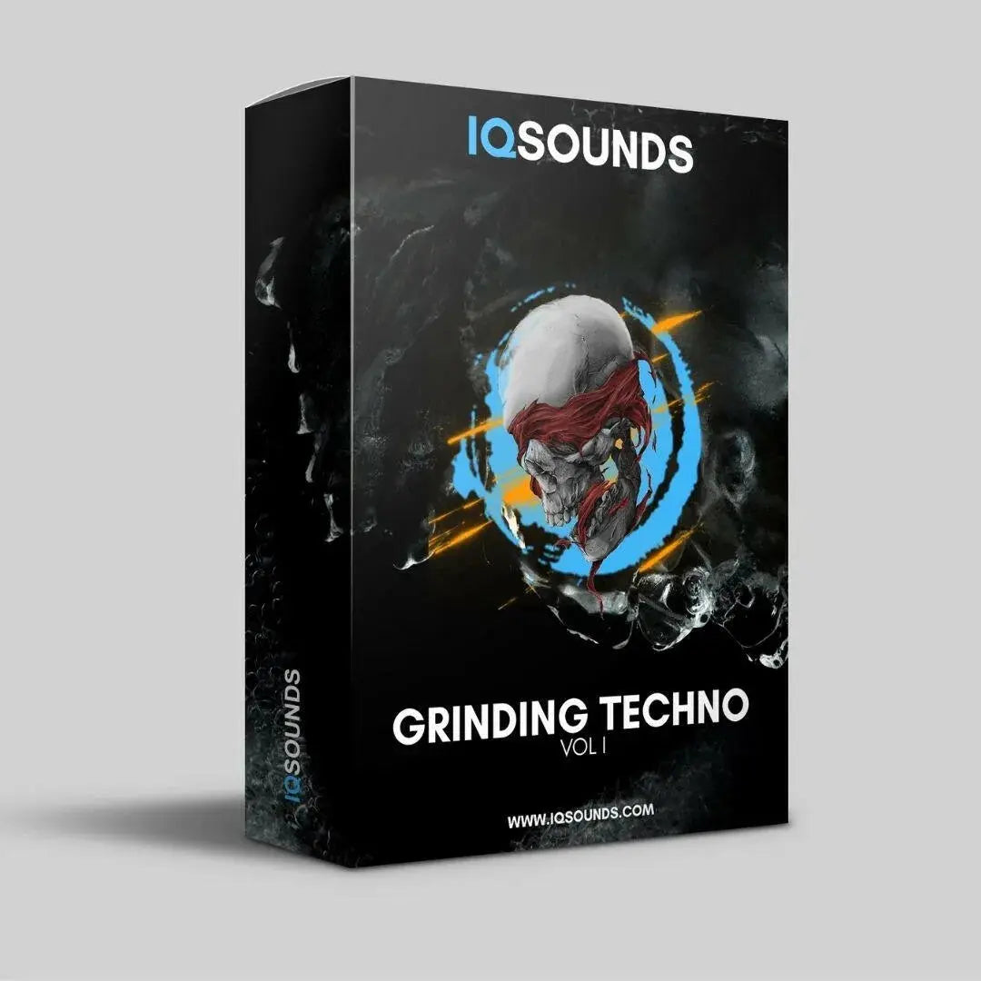 grinding techno sample pack, grinding techno, sample pack, techno samples, techno samples, iqsounds