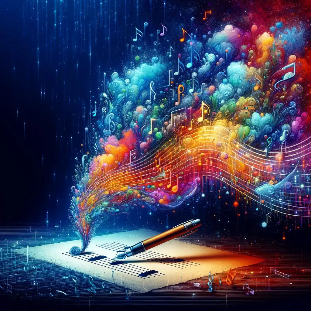 Songwriting techniques, Music innovation, Lyric writing tips, Overcoming writer's block