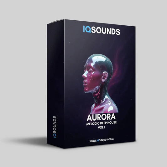 aurora melodic deep house, melodic deep house sample pack, melodic house samples, deep house samples, iqsounds, iq sounds, iqsounds samples