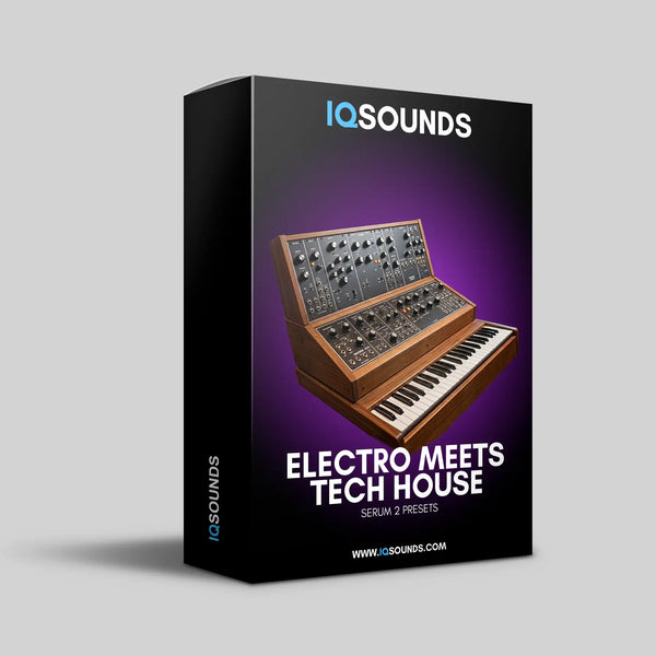 SPMH AX7 BM Serum 2本セット Electro Meets Tech House – 60 Serum 2 Presets Pack – IQSounds