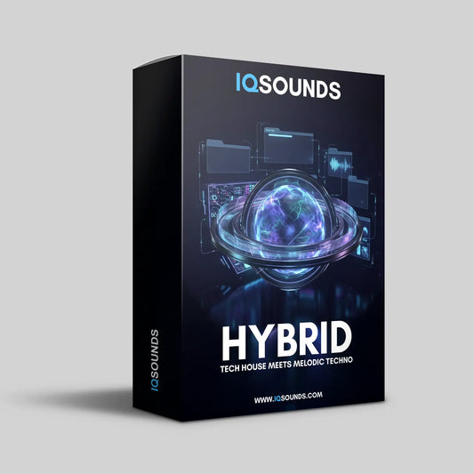 iqsounds hybrid, melodic techno & tech house sample pack