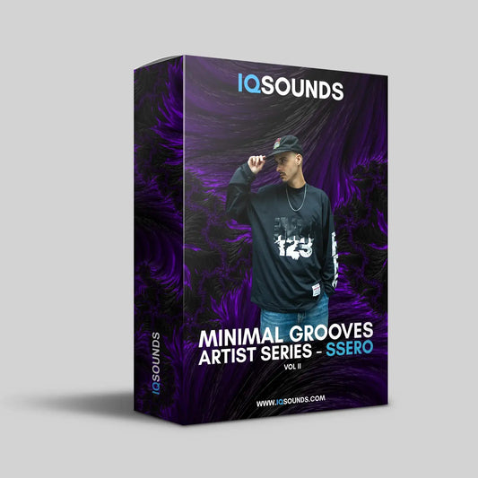 minimal grooves artist series ssero, ssero vol II, iqsounds ssero sample pack