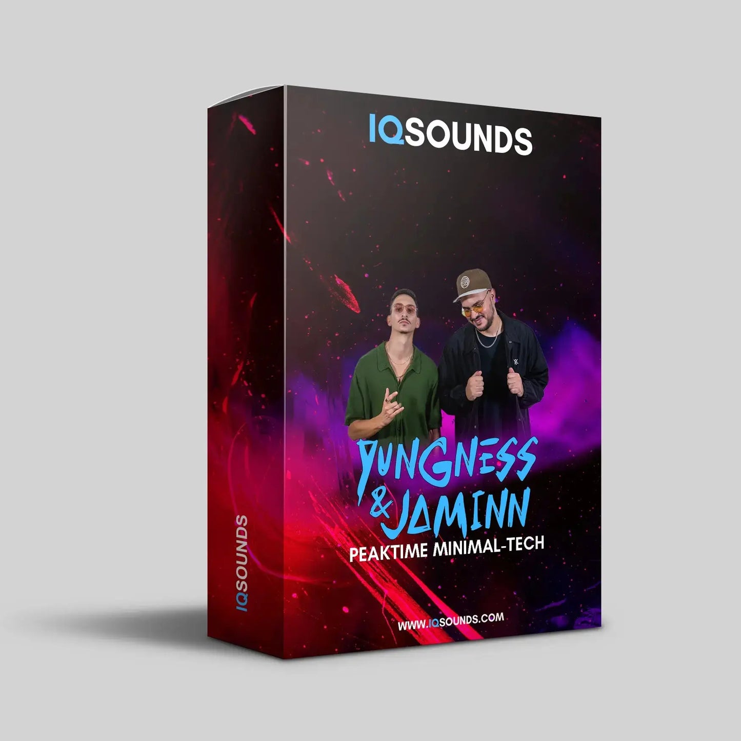 yungness & jaminn, sample pack, peaktime minimal tech, iqsounds