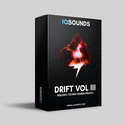 DRIFT vol I-III Bundle - Melodic Techno Serum Presets Pack IQSounds
