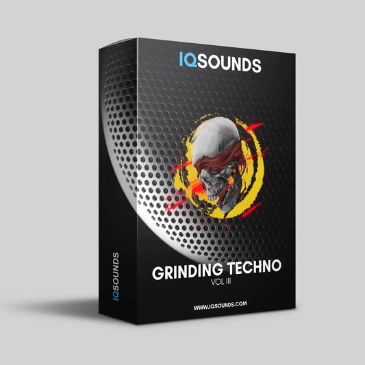 iqsounds, grinding techno, grinding techno 3, techno samples, techno rumble, techno sample pack, ableton techno, ableton samples, splice, cymatics, loopmasters, adsr, fl studio samples, fl studio techno, techno template, logic pro, logic samples
