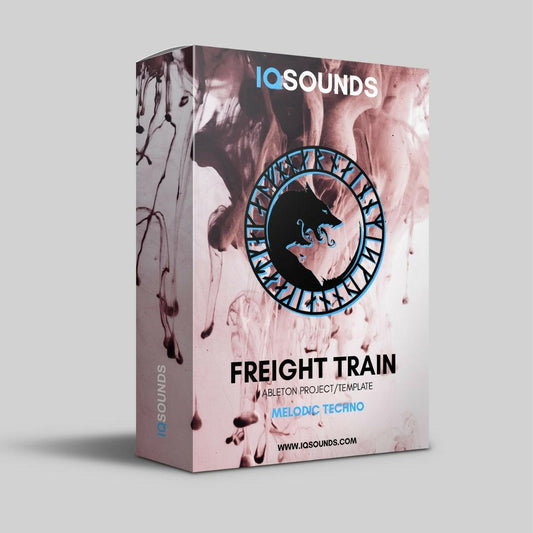 iqsounds freight train ableton project template melodic techno