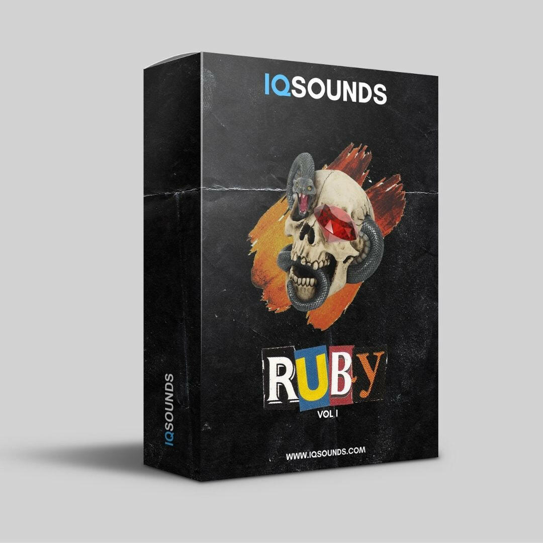 ruby vol i iqsounds trap sample pack hip hop rap grime