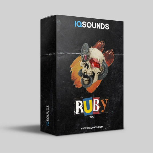 ruby vol i iqsounds trap sample pack hip hop rap grime